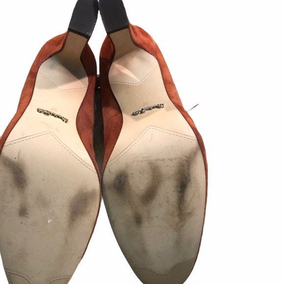 Massimo Dutti- Suede look heels - Picture 4 of 8